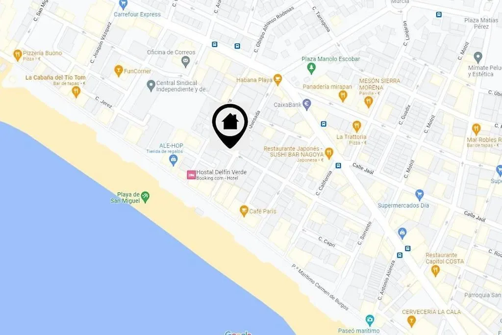 Apartamento A 70M De La Playa Almeria Apartment